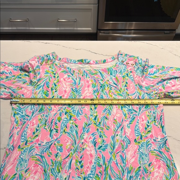 Lilly Pulitzer VGUC Sophie Dress in Unicorn of the Sea XXL - Picture 6 of 9